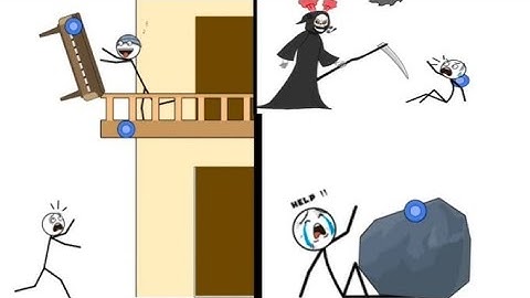 Escape Rope (WEEGOON) Gameplay Walkthrough - All Levels 51-65 Solution -Funny Stickman Brain Puzzle