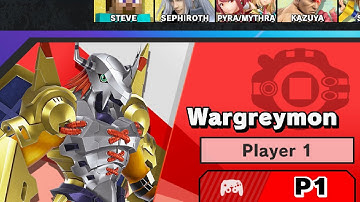 Someone actually created Wargreymon from Digimon in Smash Ultimate