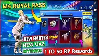 C1S2 M4 ROYAL PASS (1 TO 50 RP Rewards) is Here | Next M4 Royal Pass 1 To 50 Rp Rewards TEAM HARSHIT