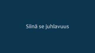 Miniatura de vídeo de "Jari Sillanpää - Jouluyön hiljaisuus"