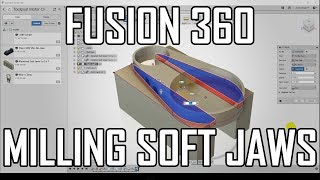How To CNC Mill Soft Jaws with Fusion 360 screenshot 5
