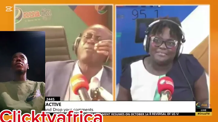 Captain smart and Nana Yaa Brefo nearly exchanged blows over Lumba's funeral 😲 eiii 