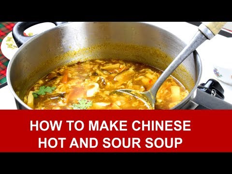 Hot and sour soup 酸辣湯 – How to make in 4 simple steps