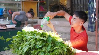 Harvest Chayote Tops And Bring Them To The Market To Sell - I Was Assaulted || An Ca