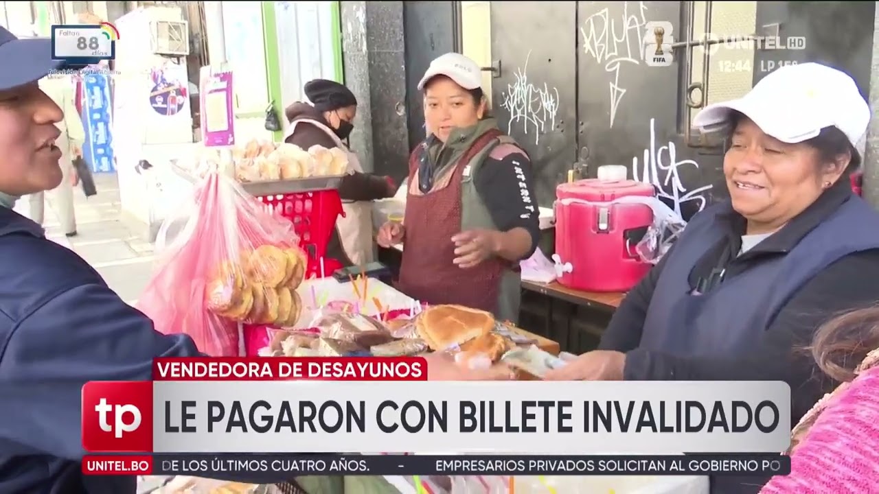 Comerciante denuncia que le pagaron con billete sustraído en accidente