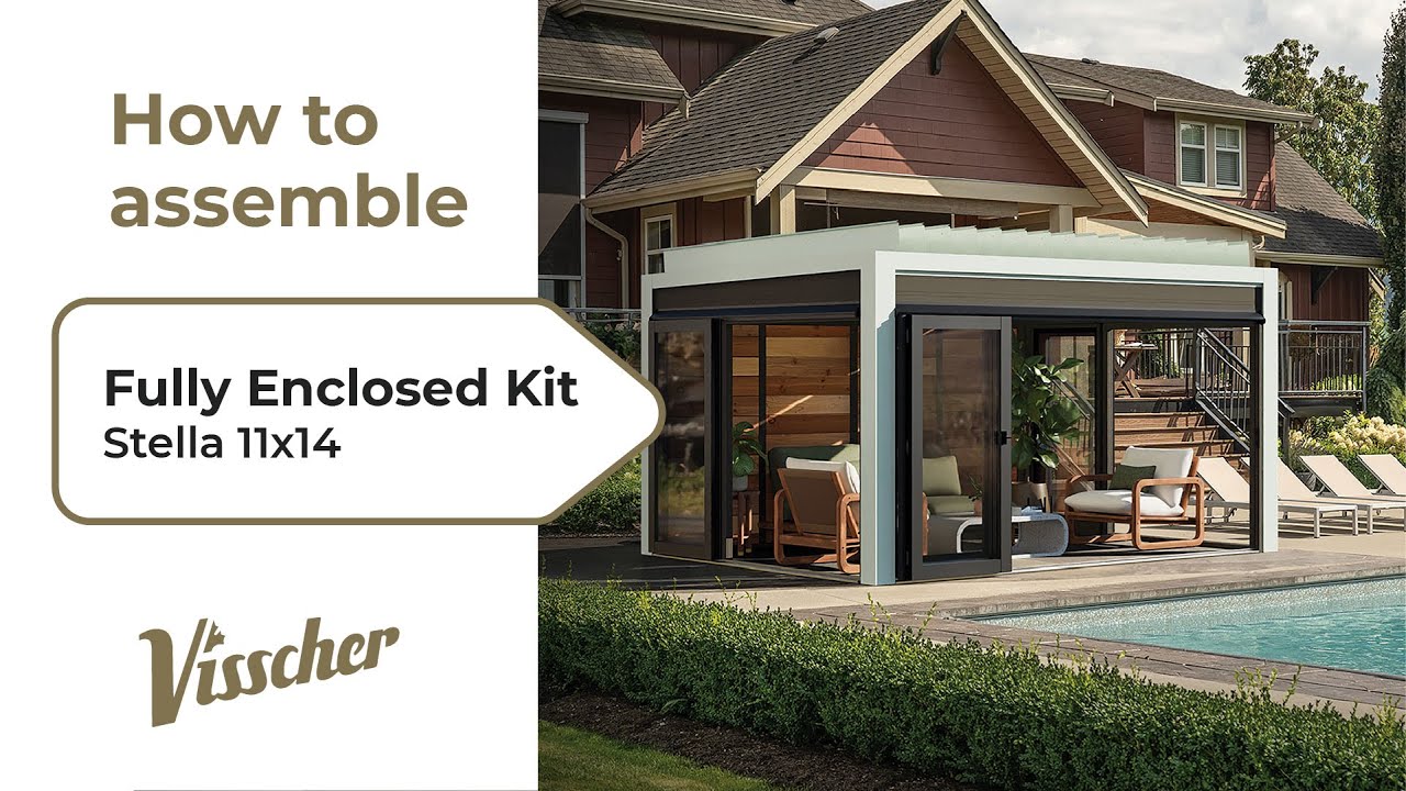 Stella Fully Enclosed Installation | Visscher Step by Step