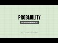 PROBABILITY