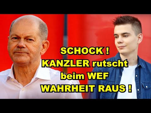 KANZLER rutscht beim WEF WAHRHEIT RAUS!