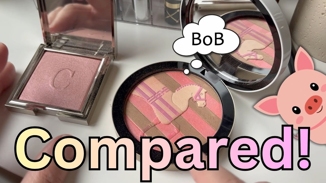 Hèrmes Rocabar VS Chantecaille Holiday Blush