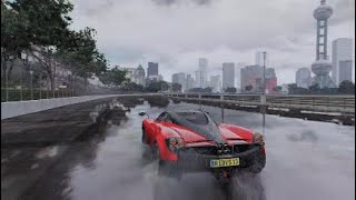 Project Cars 3 - Pagani Huayra Gameplay With Heavy Rain - Ps5 4K 60 Fps