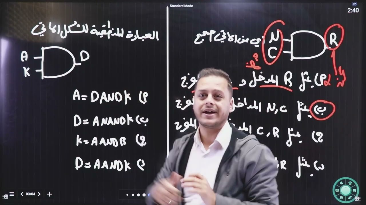 الفصل الثاني : البوابات المنطقية