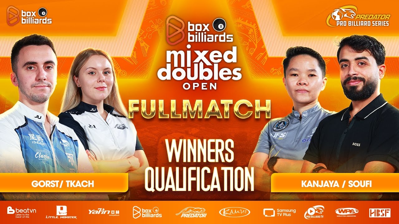 FEDOR GORST/ KRISTINA TKACH VS ANNITA KANJAYA/ MOHAMMAD SOUFI | BOX BILLIARDS MIXED DOUBLES OPEN