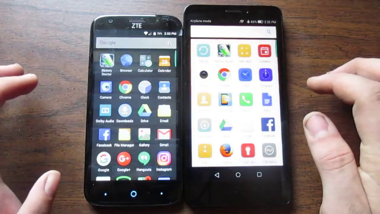 ZTE Warp 7 vs Huawei Ascend XT