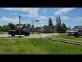 GLC Railroad Northbound in Kingsley Michigan on 6/9/22