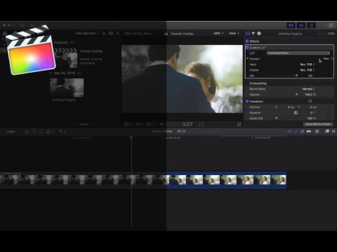How to Import and apply LUTs in Final Cut Pro X | Tutorial by Vamify