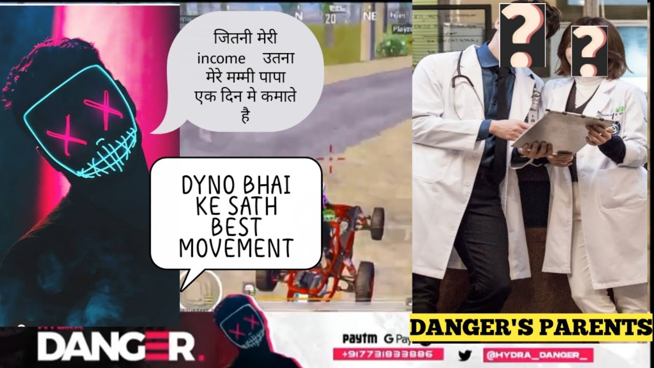 DANGER'S PARENTS || HYDRA DANGER INCOME || BEST MOVEMENT WITH HYDRA DYNAMO || DANGER'S MOM AND DAD