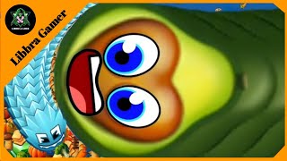 WORMSZONE.IO|GIANT SLITHER SNAKE TOP 01/Epic Worms Zone/Best Gameplay/#013 /#gaming || Libbra Gamer