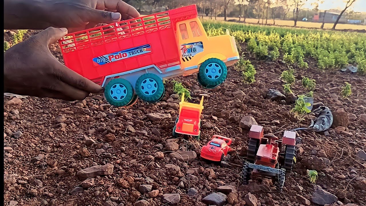 truck unboxing| @tractor and tractor car 2truck toy tractor video | cs toy club