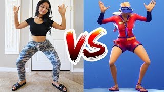 Fortnite dance challenge in real life! leave a like if you enjoyed and
want more videos with my sister! doing the new season 5 dances emotes!
su...