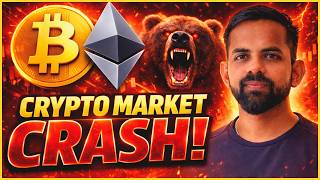 Crypto Market Crash or Correction | BTC &amp; ETH Price Prediction Today | क्या होगा आगे?