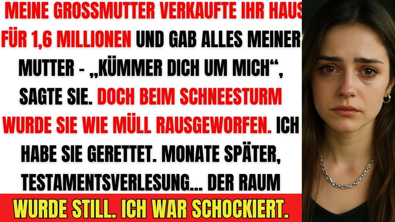 Meine Großmutter verkaufte ihr Haus für 1,6 Mio. € – doch meine Mutter warf sie raus