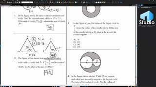 Dr. Chung SAT Math Tip 28  Ratios in similars