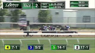 RACE 2 PROGRAM 8 16 2022