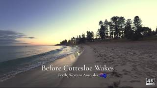 Cottesloe Quiet — Perth's Beach in Autumn 4K