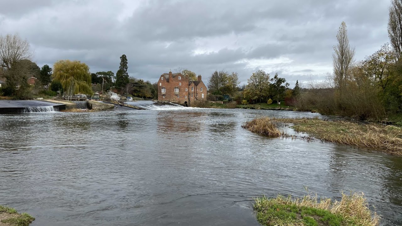 Lure fishing on the river Avon earlier this week YouTube