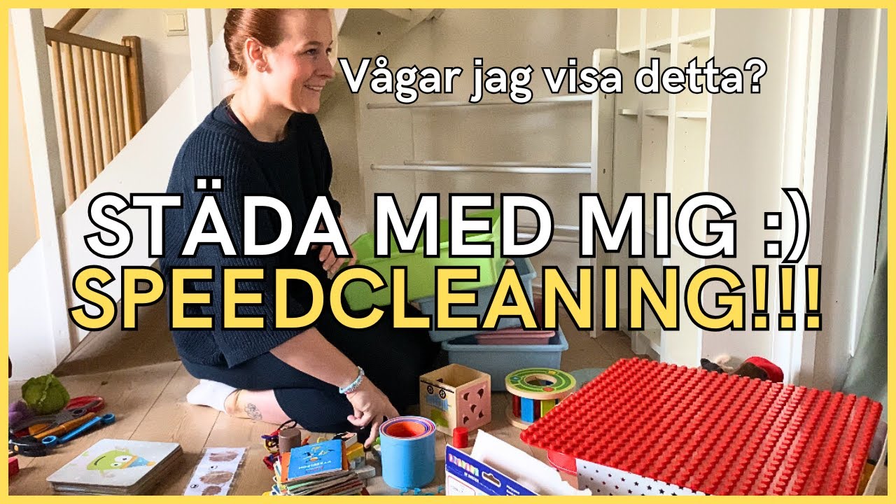 SPEEDCLEANING | Er ÖNSKAN är min LAG - en STÄDVLOGG! Vågar jag visa detta??? 🧹🧼🪣- VLOGG!