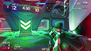 Getting a W in Splitgate's Gun Game