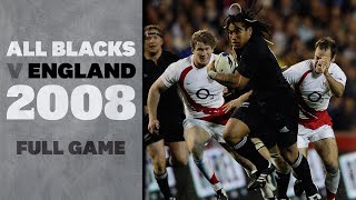FULL MATCH | All Blacks v England 2008