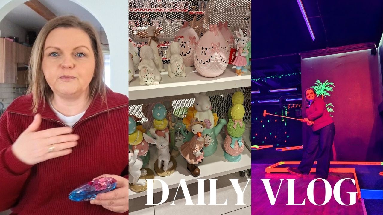 SPĘDŹ Z NAMI DZIEŃ/WIELKANOC W TK MAXX I HALF PRICE/GLOW MINI GOLF - FAJNE MIEJSCE NA MAPIE LUBLINA/