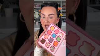 unboxes our NEW  Care Bears x SHEGLAM Collection and creates a totally adorable look!🐻✨Shop yours