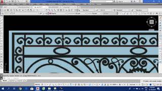 VẼ HOA VĂN CẮT CNC - THIẾT KẾ KHUNG LAN CAN CNC ĐÚNG KÍCH THƯỚC CẦN TỪ MẪU HOA VĂN AUTOCAD CÓ SẴN