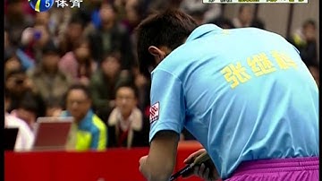 Lei Zhen Hua vs. Zhang Jike --- China Table Tennis Super League 2012 (HD)