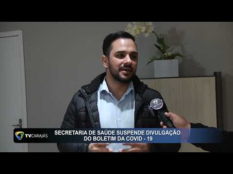 Secretaria de saúde suspende divulgação do boletim Covid-19