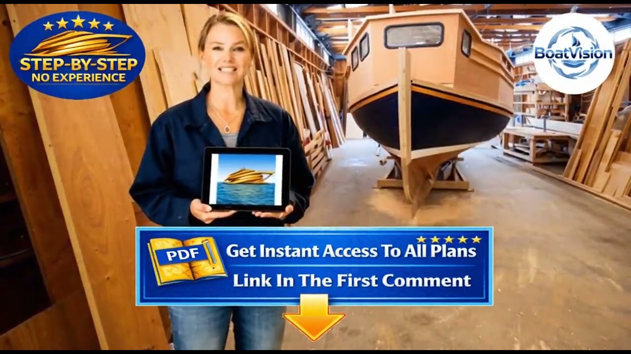 Building an Incredible Wooden Tugboat From Scratch – Secret Simple Plans Anyone Can Use