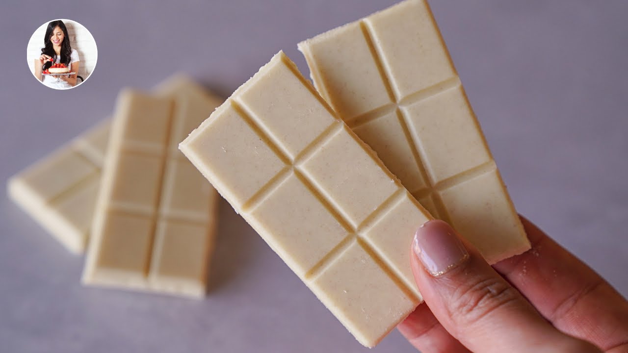 Así de Fácil es hacer Chocolate Blanco -Sin Azúcar- en casa... | Auxy