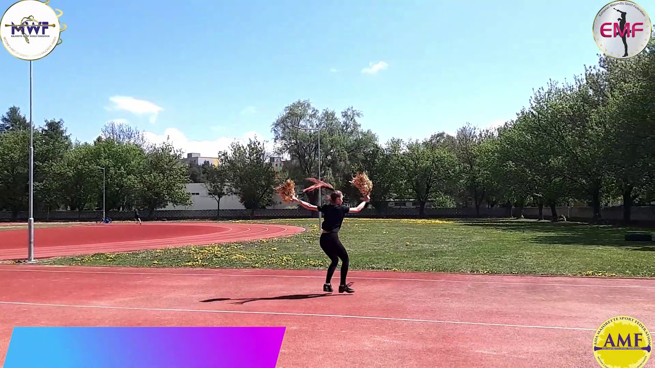 MWF ONLINE COMPETITIONSOLO POM PON SENIORS YouTube