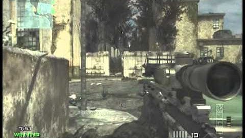 No scope while blinded by flash bang!!