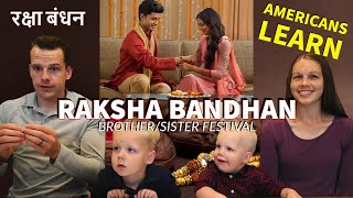 Americans LEARN Raksha Bandhan festival || Brother/Sister celebration || Rakhi || रक्षा बंधन