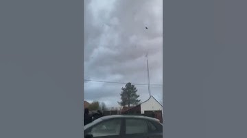 Tornado e çmendur në Belgjikë - 03.01.2024 Une tornade traverse Wavre-Notre-Dame et Putte