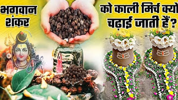 शिवलिंग पर काली मिर्च चढ़ाने से क्या होता हैं @baatmanki #shivling #shivpuran #शिव #शिवपुराणकेउपाय
