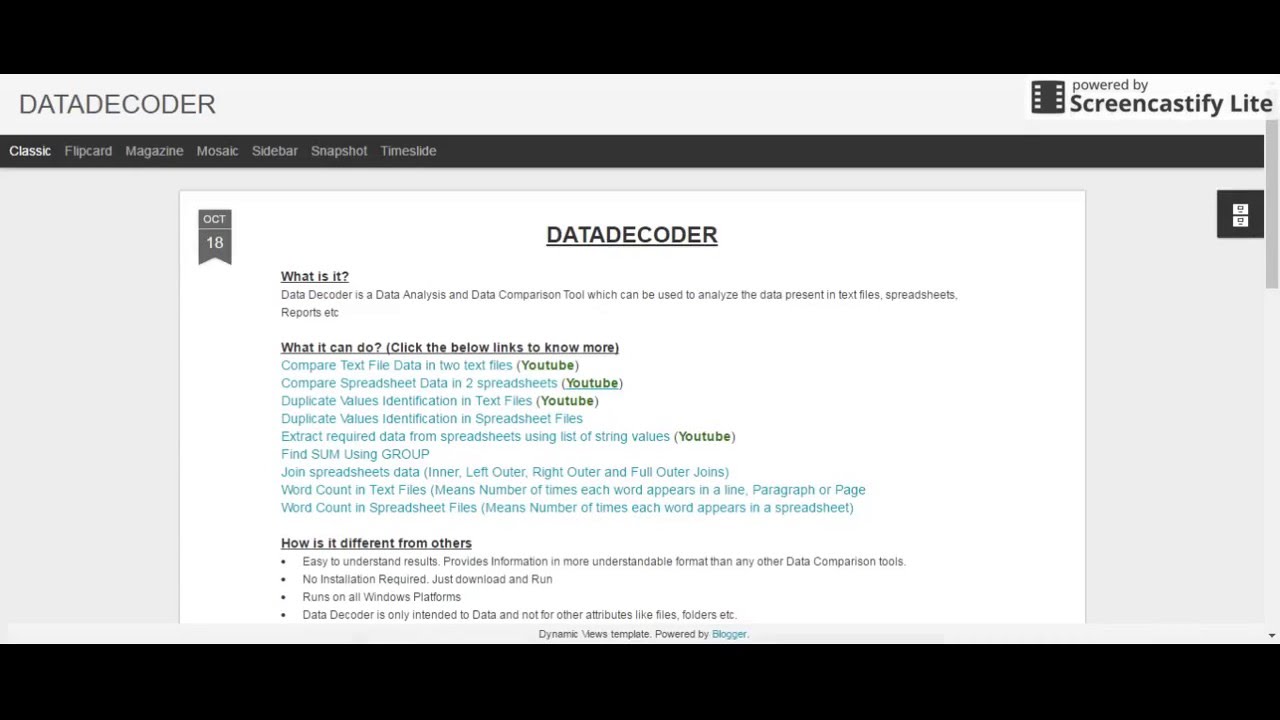 Data Analysis Blog - YouTube