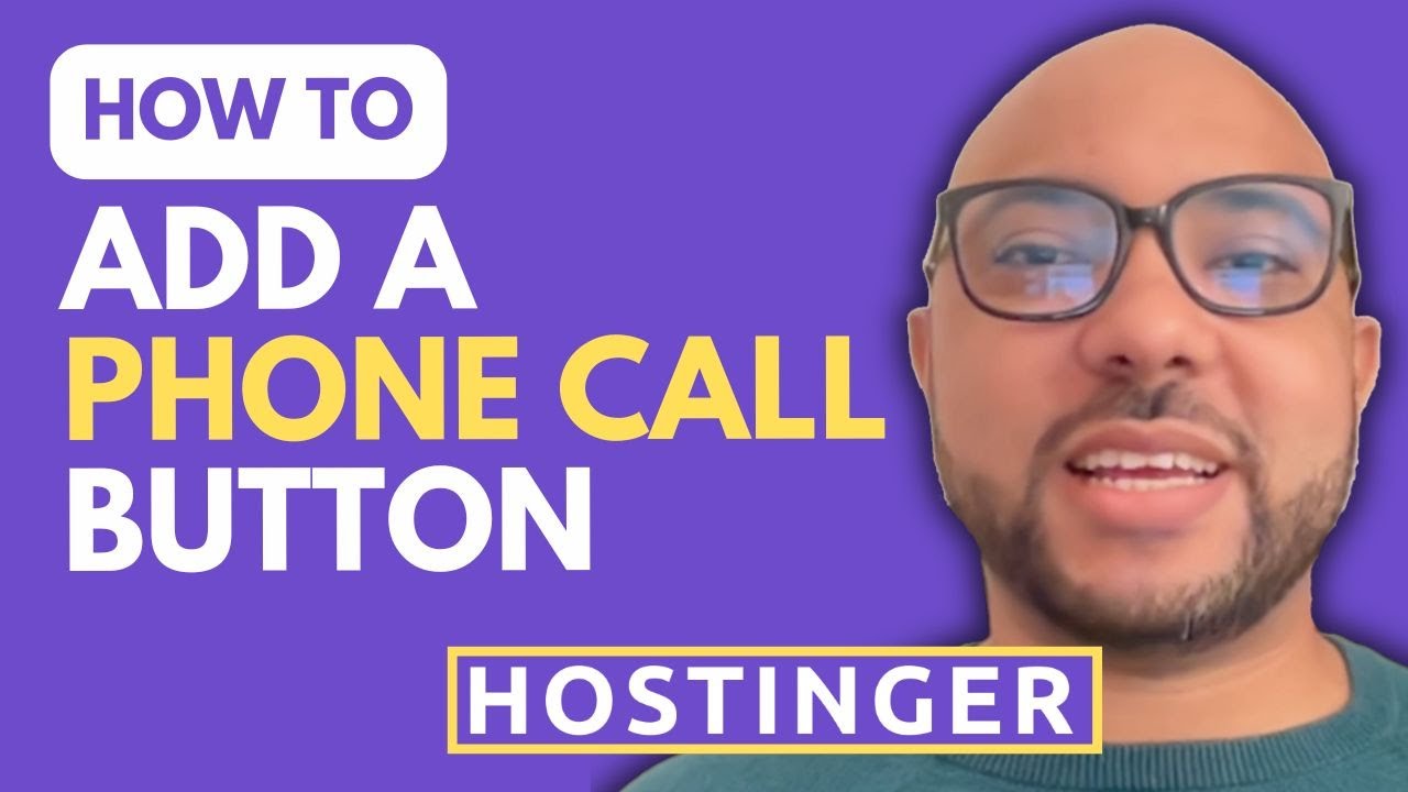 How to Add a Phone Call Button to Your Website in Hostinger Website ...