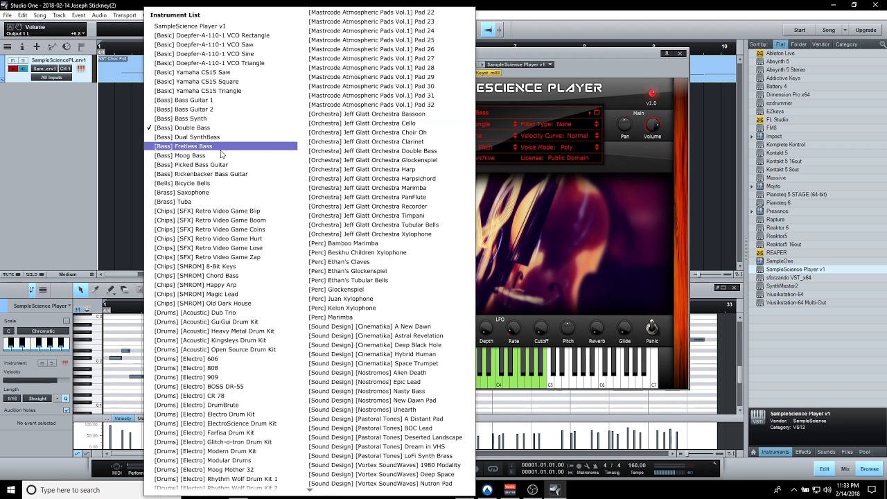 messing with sample science