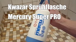 Kwazar Sprühflasche Mercury Super PRO - Kwazar Mercury Pro double action sprayer review