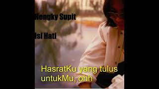 Henky Supit Isi Hati Karaoke Lirik