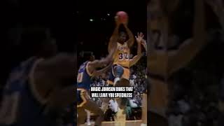 Magic Johnson was Dishin DIMES #Lakers